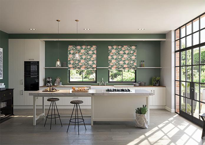 Bouquet Velvet, Springwood - Twist&Fit Roman Blind - Image 8